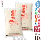 ふるさと納税 神埼市 【令和7年産 新米先行受付】さがびより 無洗米 5kg×2【2ヶ月定期便】農園(H061671)