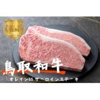 鳥取和牛オレイン55 サーロインステーキ2枚 計500g