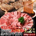 A5等級 産黒毛和牛カルビ焼肉 計1.2kg
