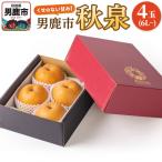 ショッピングふるさと納税 梨 ふるさと納税 男鹿市 【令和8年度 早期受付】秋泉 梨 4玉 6L〜 梨 なし 秋田県 男鹿市|23_fre-050401