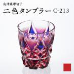 陶磁器 漆器 ガラス 島津薩摩切子 二色タンブラー