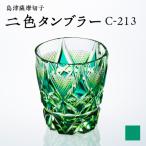 陶磁器 漆器 ガラス 島津薩摩切子 二色タンブラー