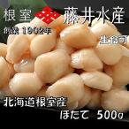 ふるさと納税 根室市 ＜12/21まで年内配送＞＼漁業者応援品/★お刺身ほたて貝柱500g A-42125