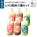 レトロ飲料3種6本セット ku090-022-r