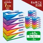 ふるさと納税 岩沼市 定期便 ティッシュ クリネックス ティシュー 5箱入×4P《計2回》[No.5704-1037]