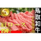 ふるさと納税 倉吉市 鳥取和牛 すき焼き用 B 国産 牛肉 すき焼き ロース 肩ロース 和牛 黒毛和牛 KR0370