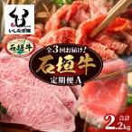石垣牛特選 焼肉 サーロインステーキ すきしゃぶ 計2.2kg