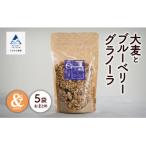 大麦とブルーベリーグラノーラ 5袋セット