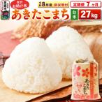 新米 あきたこまち 27kg
