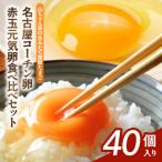 名古屋コーチン卵 赤玉元気卵 食べ比べセット 合計40個