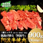 牛肉 阿波牛 焼肉用ミックス ロース カルビ