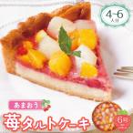 ふるさと納税 福智町 あまおうの苺タルトケーキ6号(約18cm)4〜6人分