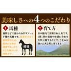 馬肉 馬刺し と ユッケのセット約 310g