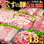 ふるさと納税 玖珠町 【訳あり】くすの 豚 1.8kg バラエティーパック