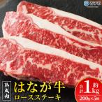 熟成肉 はなが牛 ロースステーキ 5枚