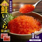 ふるさと納税 えりも町 えりも【マルデン特製】鮭いくら醤油漬け250g×4箱【er002-099-s】
