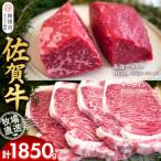 佐賀牛 赤身ブロック1050g サーロインステーキ4枚