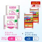 キッチンペーパー+トイレットペーパー無香料2P