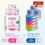 ふるさと納税 岩沼市 ティッシュ+トイレットペーパー無香料4P[No.5704-1784]