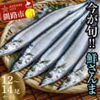 ふるさと納税 釧路市 釧路産・鮮さんま2kg(12-14尾)特大 魚 魚介 海産物 干物 おかず 肴