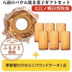 Y1003 八頭のバウム焼き菓子 セット〈大江ノ郷自然牧場より…
