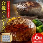 < 合挽ハンバーグセット 6個