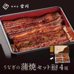うなぎの蒲焼セット 松 4尾