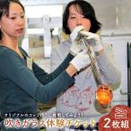 吹きガラス体験チケット2枚組 0008-002