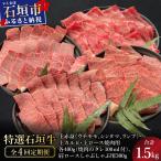 全4回合計1.5kgの焼肉セット 上赤身