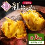3回お届け 長期熟成 紅はるか 計3kg