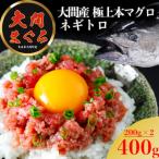 津軽海峡 大間産 極上本マグロ ネギトロ 400g