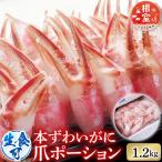 生食用本ズワイガニ爪下棒肉ポーション1.2kg