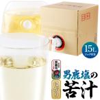 にがり 男鹿塩の苦汁 15L