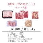 ソヤマポークの焼肉 炒め物セット TF863