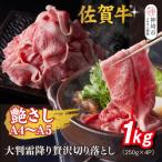 艶さし 佐賀牛大判霜降り贅沢切り落とし 1kg