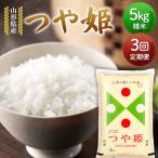 ふるさと納税 戸沢村 【定期便3回】山形県産 つや姫 5kg×3回 合計15kg F7W-0131