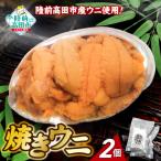 三陸産 焼きウニ 2個