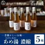 あめ湯 ひやしあめ 濃縮 200ml×5本セット