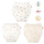 90サイズ おねむうパンツ 6重トレーニングパンツ3枚セットA