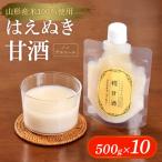 はえぬき甘酒500g×10 FY25-398
