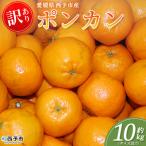 ふるさと納税 西予市 <訳あり ポンカン (サイズ混合) 約10kg 丸二青果蜜柑 ミカン みかん 果物