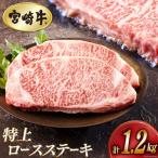 牛肉 ステーキ 宮崎牛 特上 ロースステーキ 300g