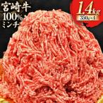 牛肉 ハンバーグ 宮崎牛 ミンチ 350g×4