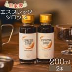 コーヒー 自家製エスプレッソシロップ 2本