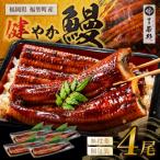 健やか鰻 うなぎ蒲焼 無頭 4尾