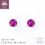 MB2001 〇ピアス ガーネット