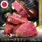 くまもとあか牛シャトーブリアン 120g×3枚