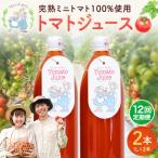 NicoFarm トマトジュース 1L×2本×12回_Y124-0036