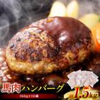 馬肉ハンバーグ 150g×10個