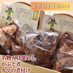丘里 セット 名物五目釜めし かぶと煮 カマの煮付け